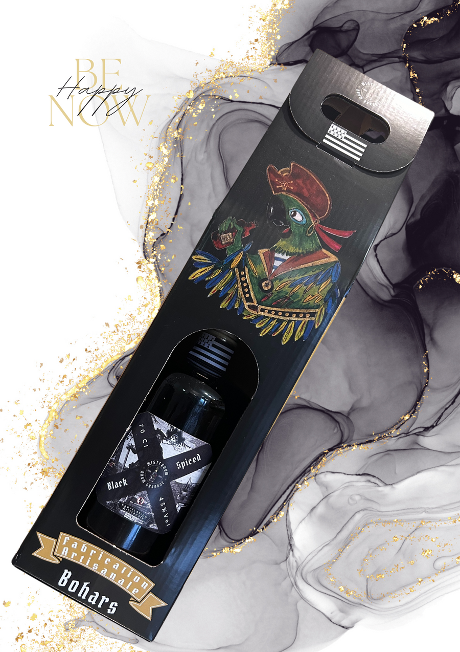 Rhum Black Spiced Filtré 45 % Vol 70 cl