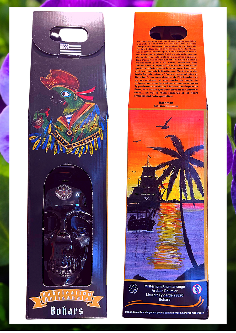 Pirate Café fèves de Tonka 40 % Vol 70 cl