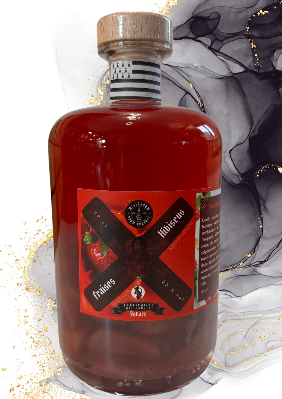 Mojito fraises Capriss Bio 20% Vol 70 cl