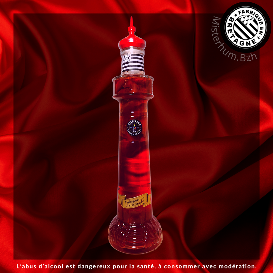 Mojito fraises Capriss Bio 20% Vol Bouteille Phare Ouest 20 cl