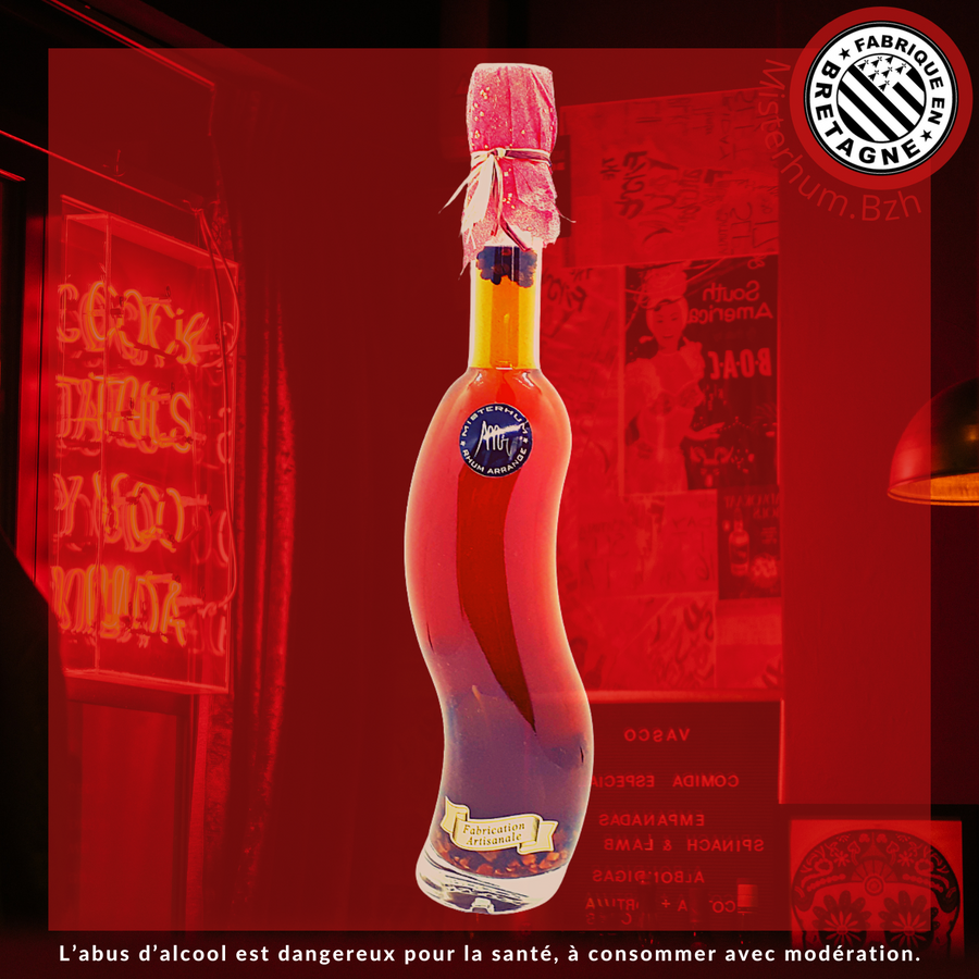 Fillette de Rhum arrangé Black Spiced 45 % Vol 35 cl