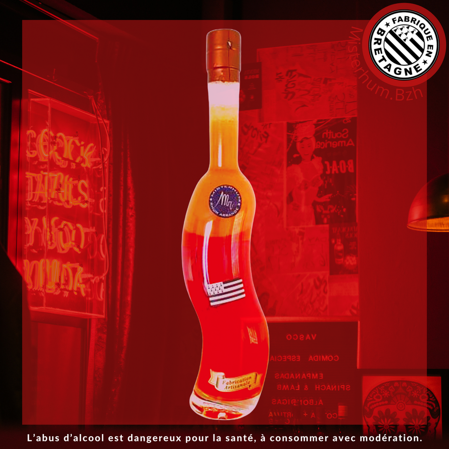 Fillette de Rhum arrangé Caramel BZH 40% vol 35 cl