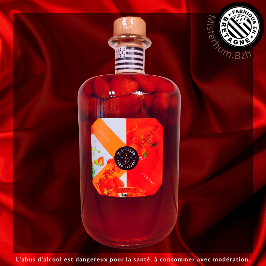 Mojito fraises Capriss Bio 20% Vol 70 cl