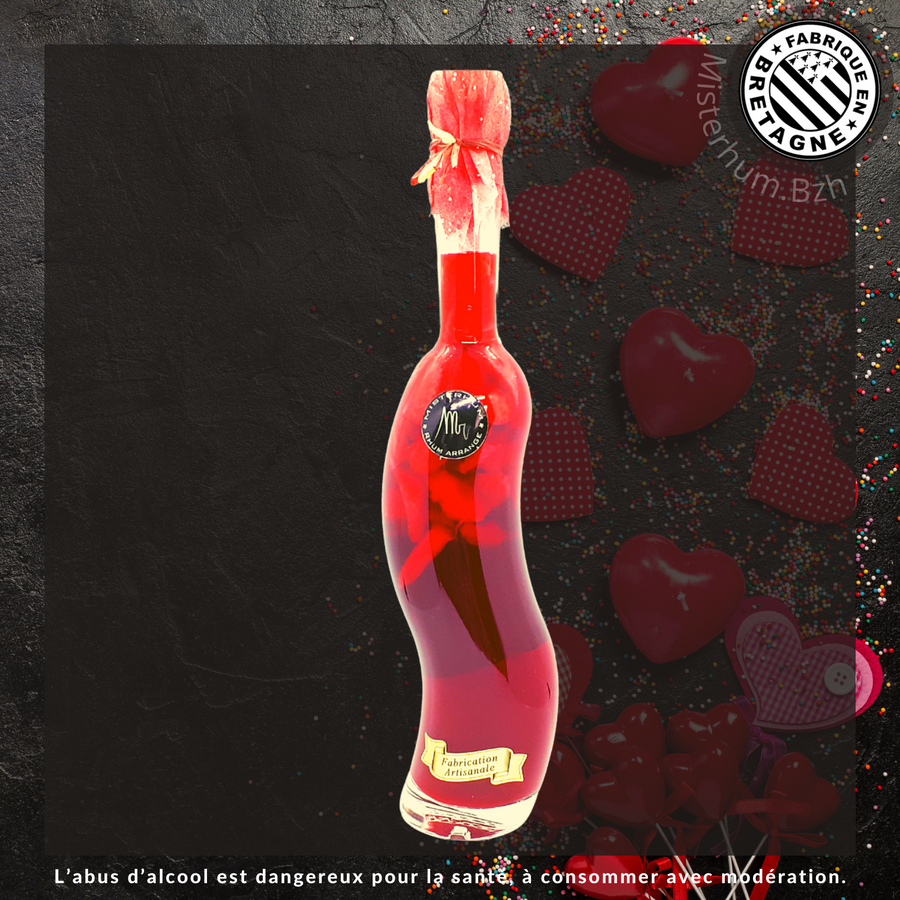 Fillette Mojito fraises Capriss Bio 20% Vol 35 cl