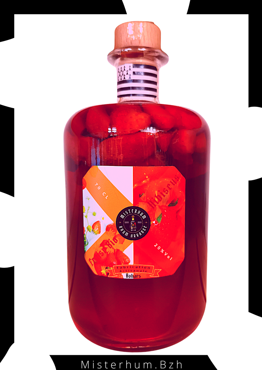 Mojito fraises Capriss Bio 20% Vol 70 cl